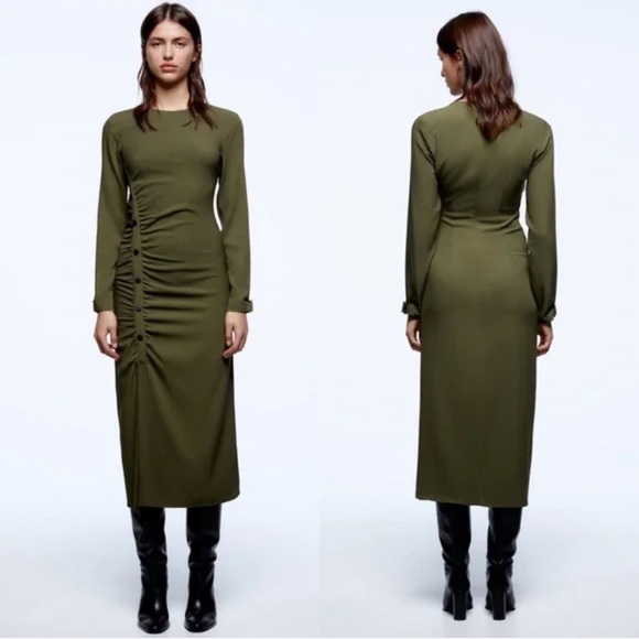Zara Dresses & Skirts - NWT Zara Draped Dress